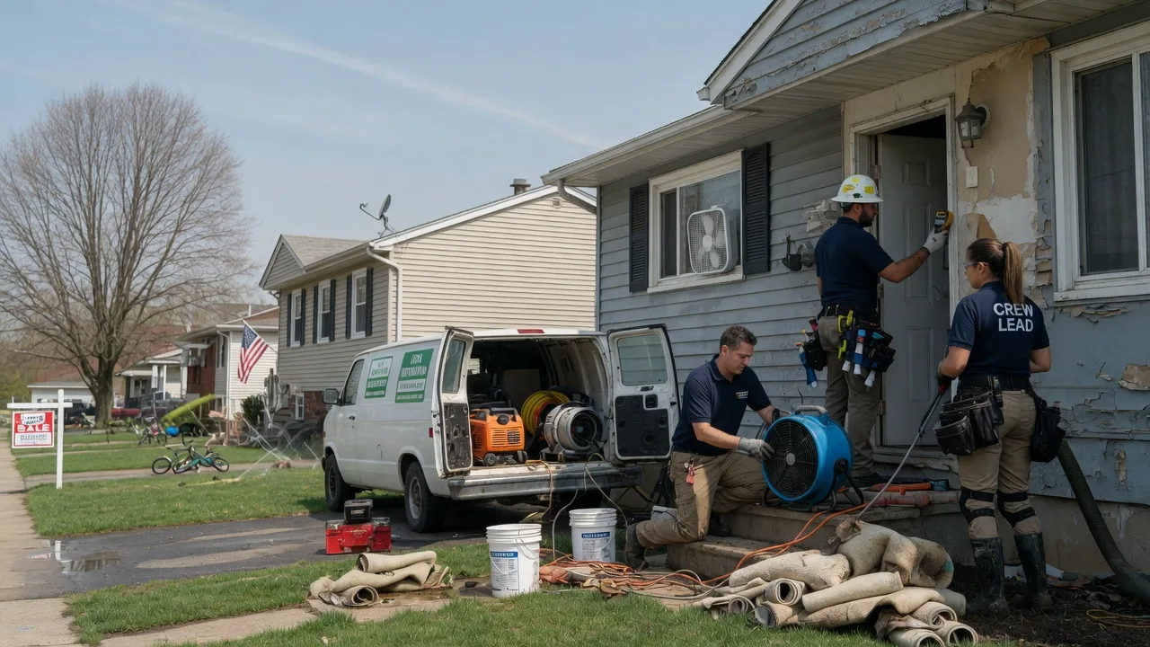 Flood Cleanup in New Washington, IN near me