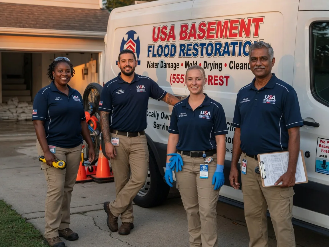 Basement Flood Cleanup company in New Washington, IN