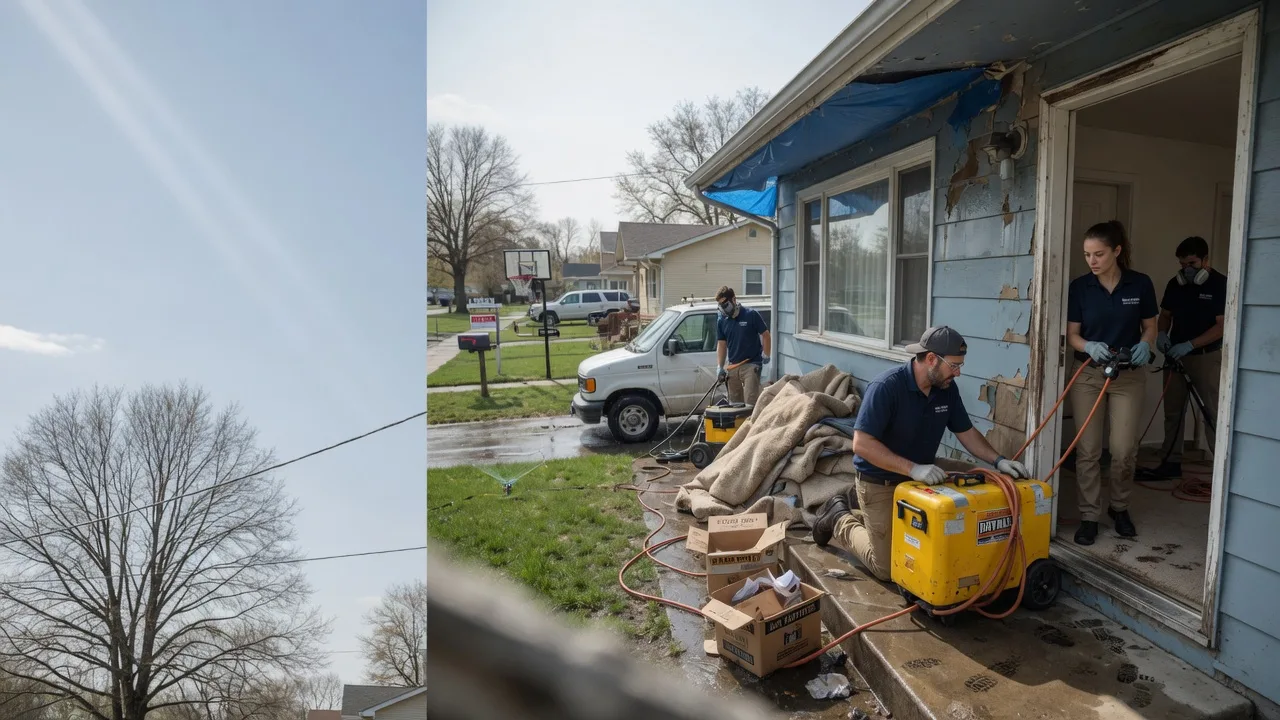 Basement Flood Cleanup in New Washington, IN near me